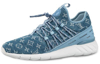 LOUIS VUITTON Fastlane Sneakers 'Denim Logo Monogram'