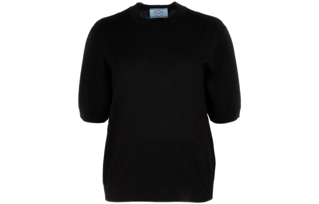 PRADA Crop Tops Women's Black