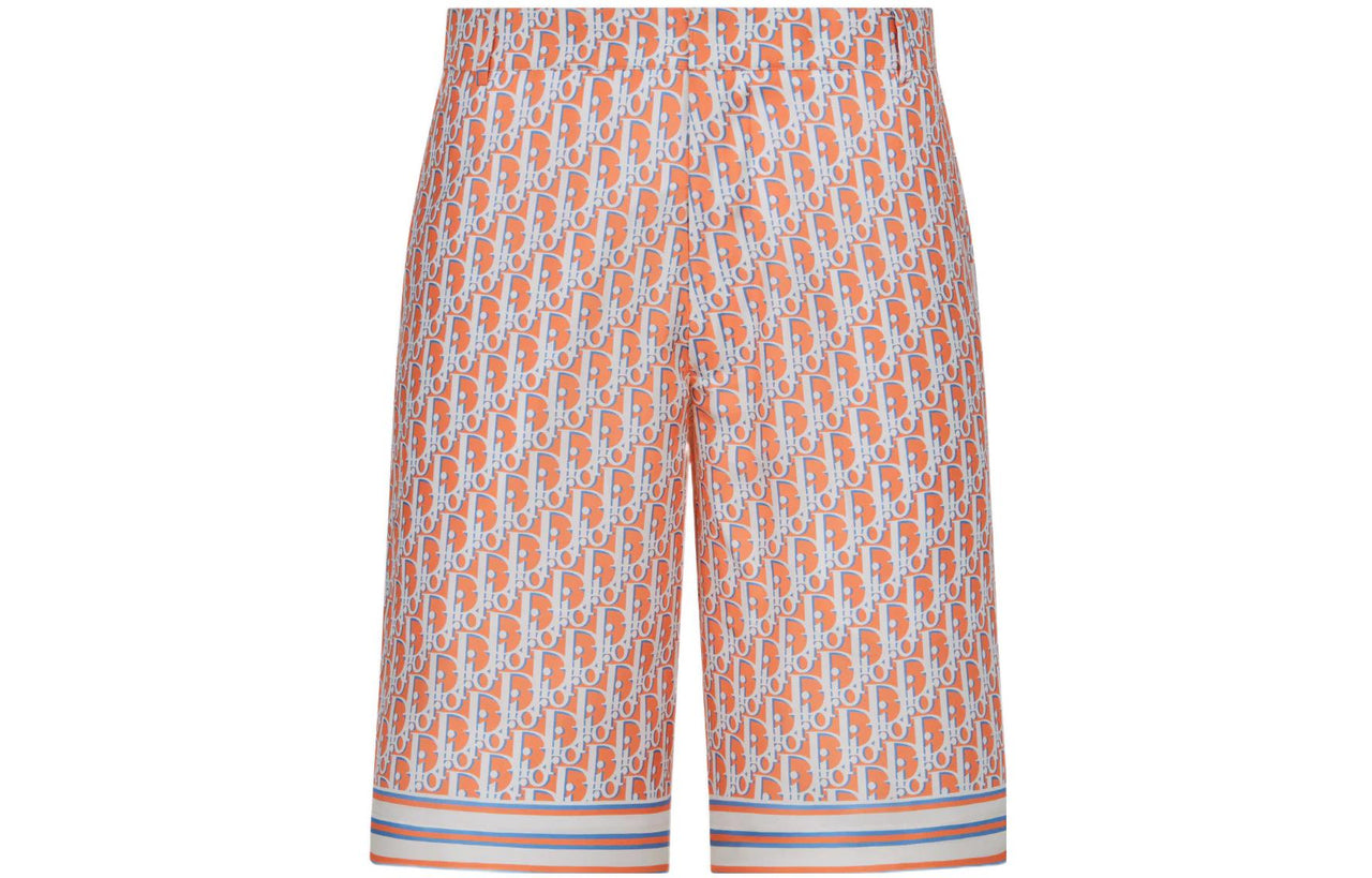 DIOR Casual Shorts Men Coral Red
