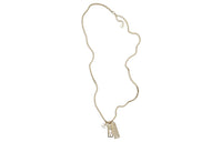 CHANEL Necklaces Women's Gold