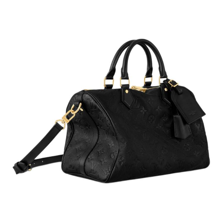 LOUIS VUITTON Speedy Soft 30 Black