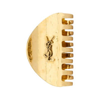 SAINT LAURENT Metal, Brass Hair Clips Unisex Gold