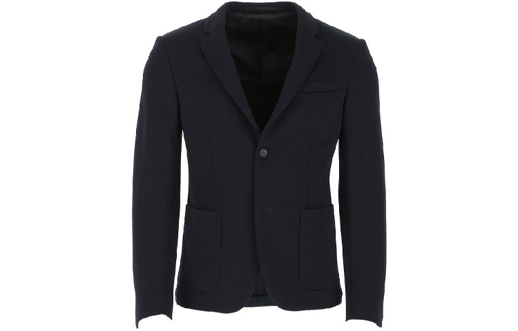 PRADA Business Suits Men Navy Blue