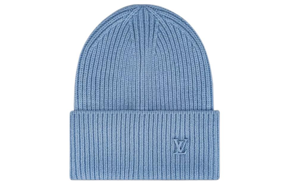 LOUIS VUITTON Cashmere Beanies Men's Blue