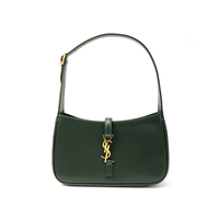 SAINT LAURENT LE5A7 Smooth Leather Hobo Bag Shoulder Bag Hobo Bag Handbag Shoulder Bag Women's Dark Ink Green
