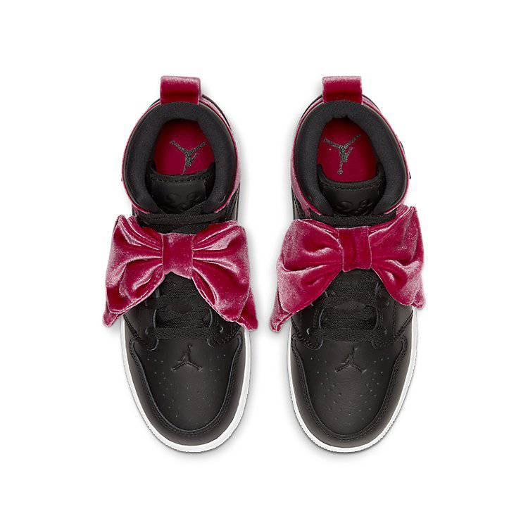 (GS) Air Jordan 1 Mid Bow XLD 'Noble Red' CK5678-006