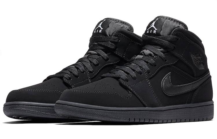 Air Jordan 1 Retro Mid 'Black' 554724-040