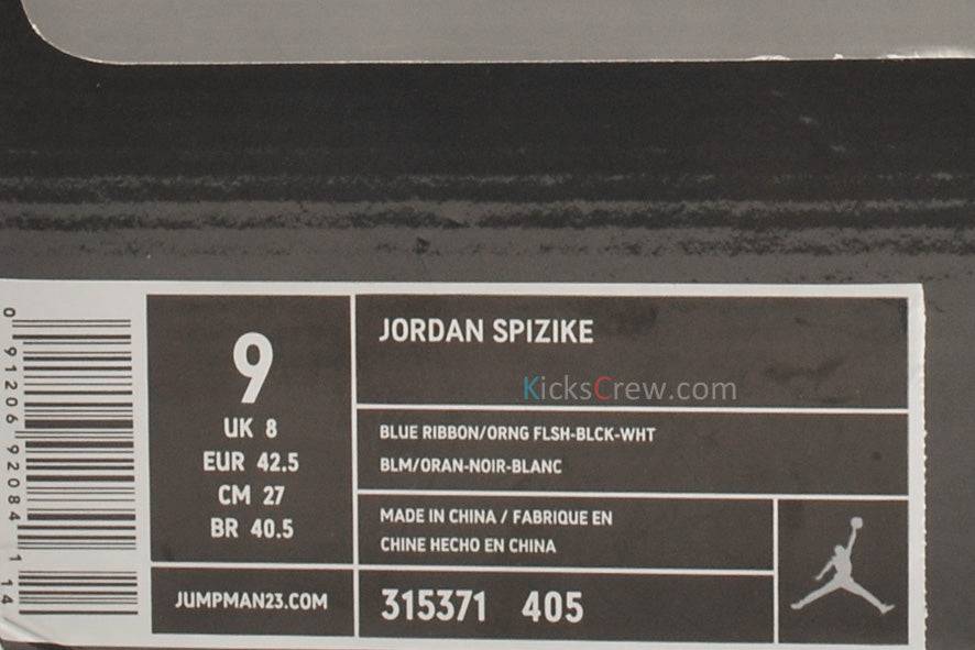 Air Jordan Spizike 'New York Knicks' 315371-405