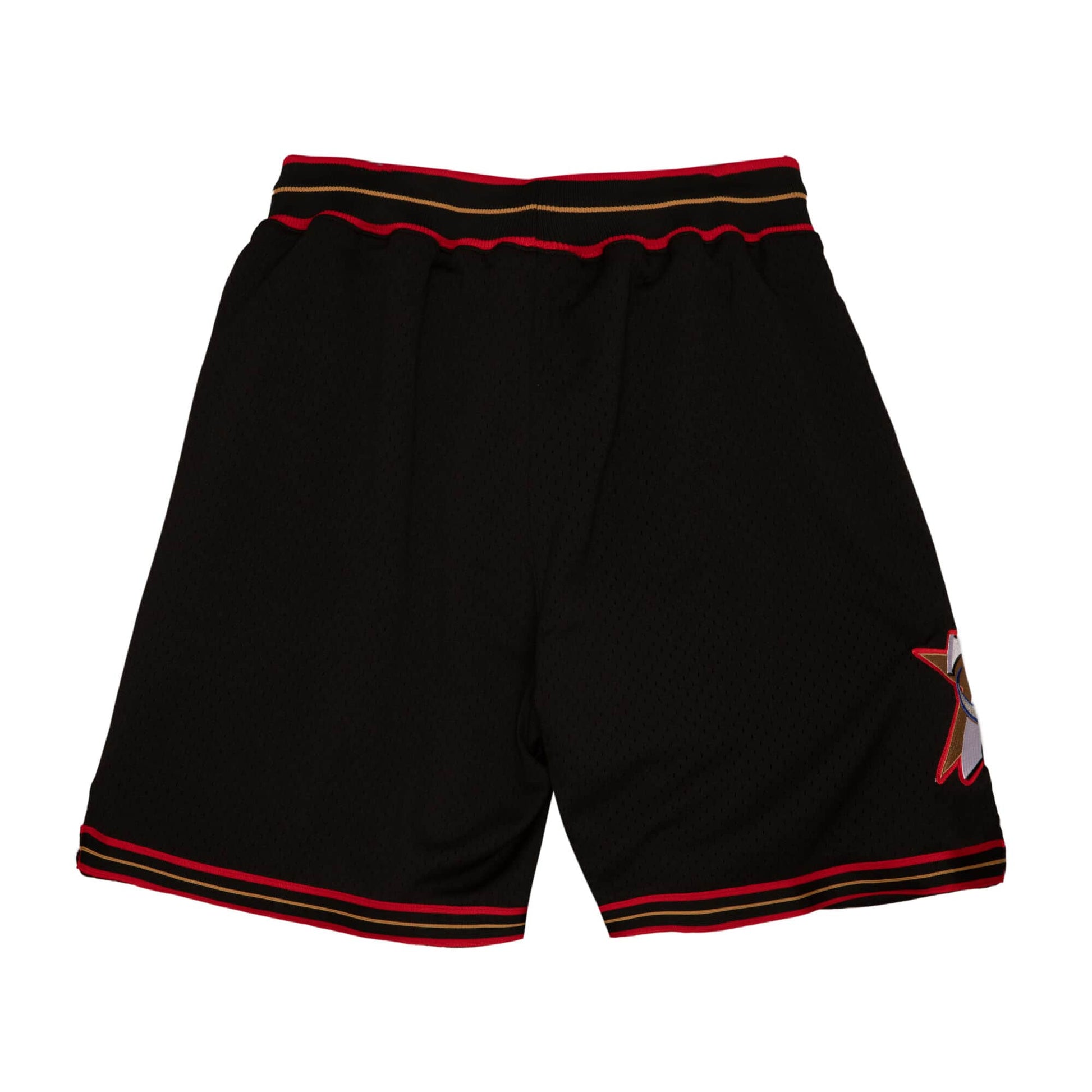 Mitchell & Ness NBA Authentic Philadelphia 76ers Road 1997-98 Shorts 'Black' ASHRGS18129-P76BLCK97