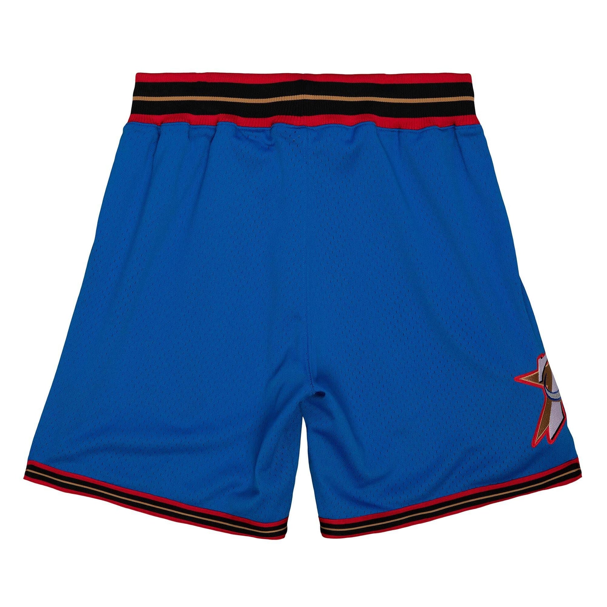 Mitchell & Ness NBA Authentic Shorts Philadelphia 76ers Alternate 1999-100 'Blue Red' ASHRGS18130-P76ROYA99