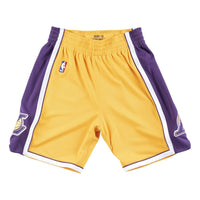 Mitchell & Ness NBA Authentic Shorts Los Angeles Lakers Home 2009-10 'Yellow Purple' ASHRGS18485-LALLTGD09