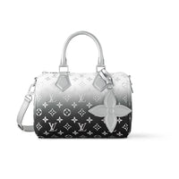 LOUIS VUITTON BandoulièreSKI Skiing Collection Monogram Nylon Boston Bag Shoulder Bag Handbag Women's Silver