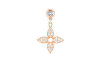 LOUIS VUITTON Idylle Blossom Ear Stud Pink Gold And Diamonds - Per Unit