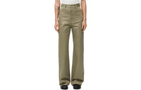 LOEWE High Waisted Trousers 'Military Green'