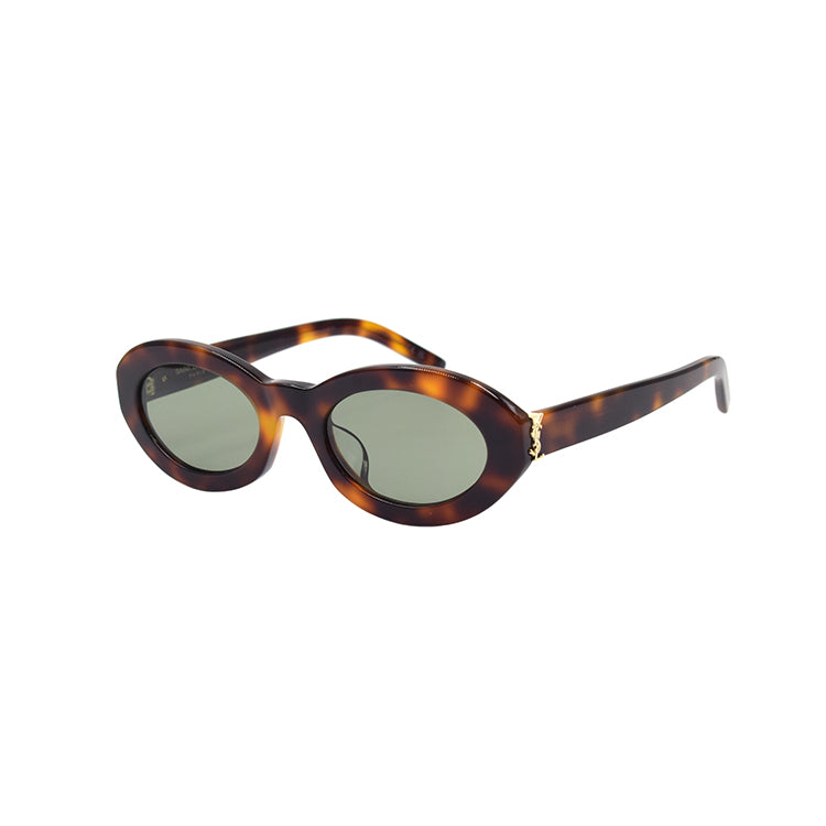 SAINT LAURENT Eyewear Monogram Hinge Oval frame Sunglasses