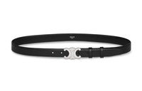 CELINE Medium Triomphe Belt In Taurillon Leather