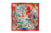 HERMES Silk Scarves Women's