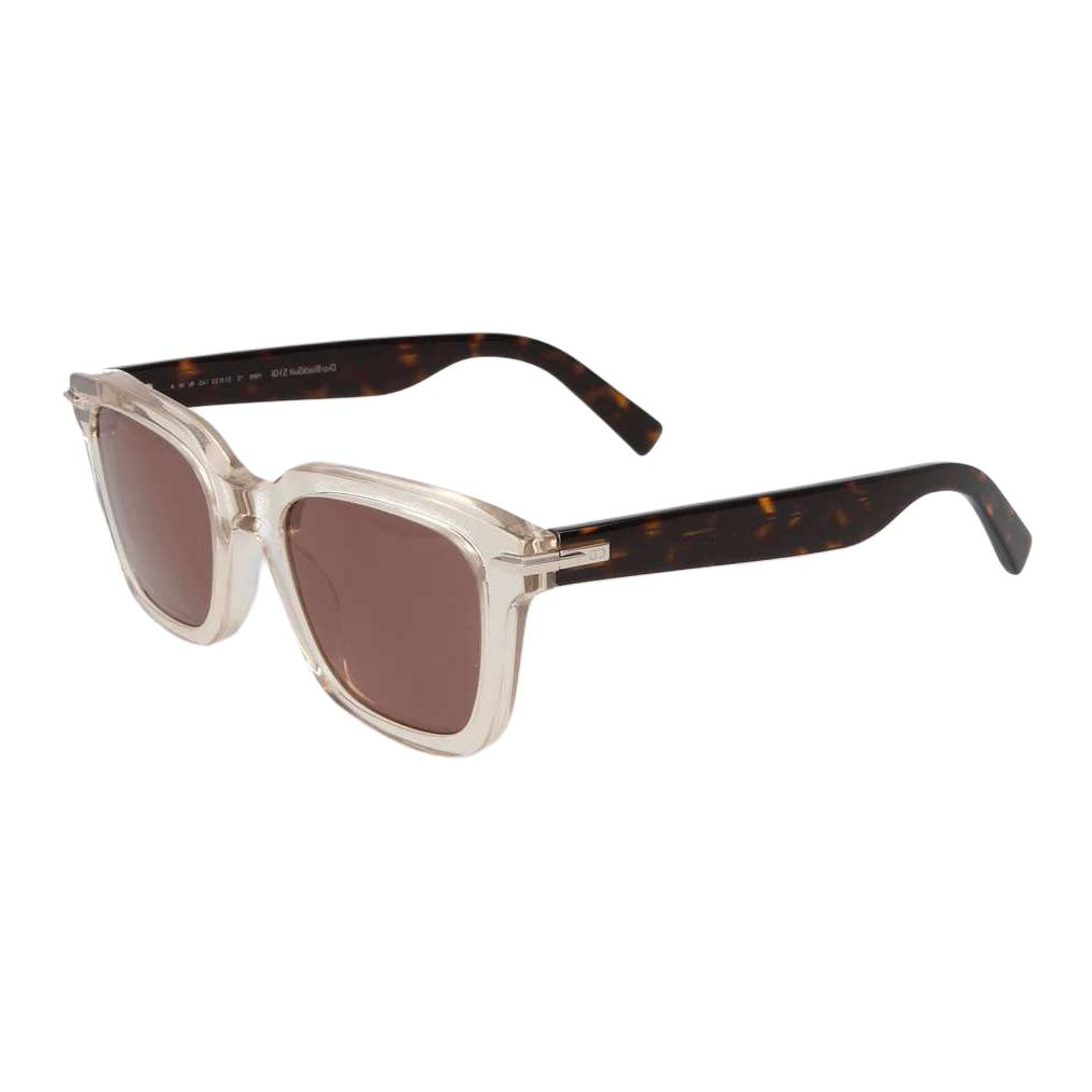 DIOR Acetate Square Sunglasses Unisex Transparent