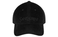 SAINT LAURENT Vintage Logo Embroidered Baseball Cap