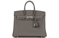 HERMES Birkin Togo Calfskin Birkin Bag Handbags Regular Women's 0L Grismeyer Cumulonimbus Gray
