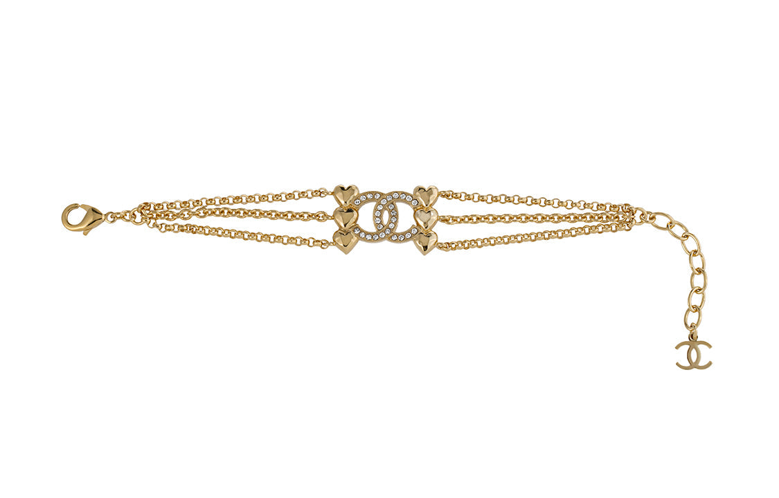 CHANEL Metal Bracelets Women's Gold
