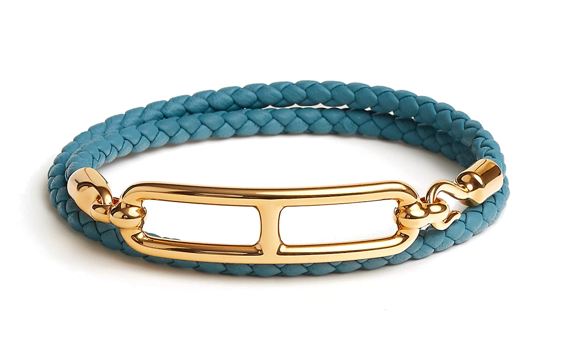 HERMES Roulis Bracelets Women's Blue