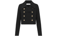 DIOR SS23 Cropped Coats Women's Black