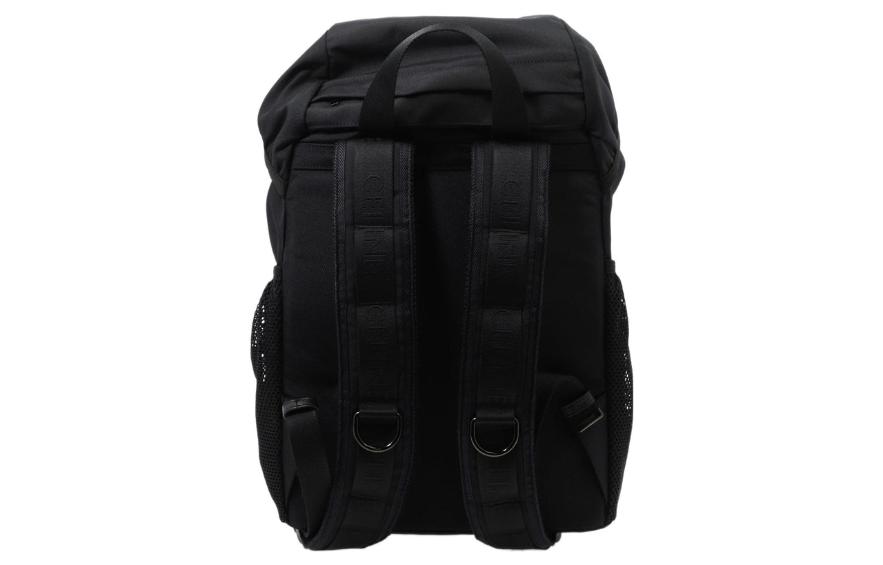 CELINE Nylon Fabric Backpack Medium Size Men's Black