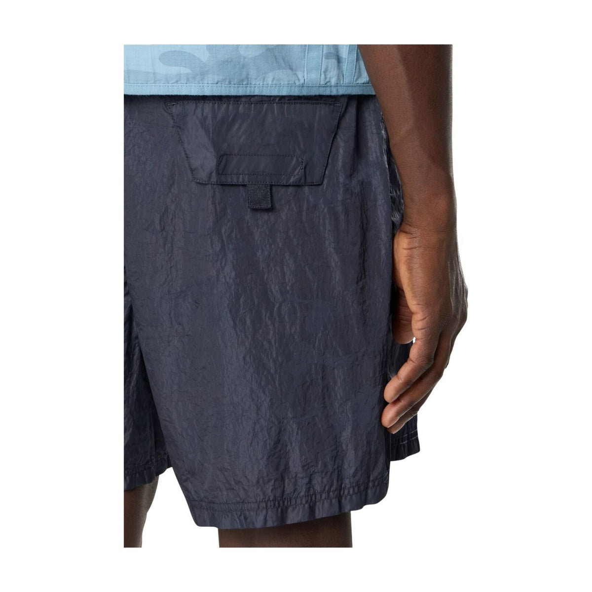 STONE ISLAND B100002 Mid Length Swim Shorts 'Blue Grey' L1S15B100002S0E13V002D