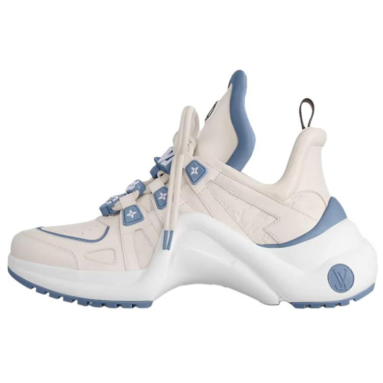 LOUIS VUITTON Archlight Low-Top Casual Shoes Women's White Blue