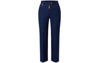 LOUIS VUITTON New Quarterly Products Of LV Knitted Sweatpants Women's Blue
