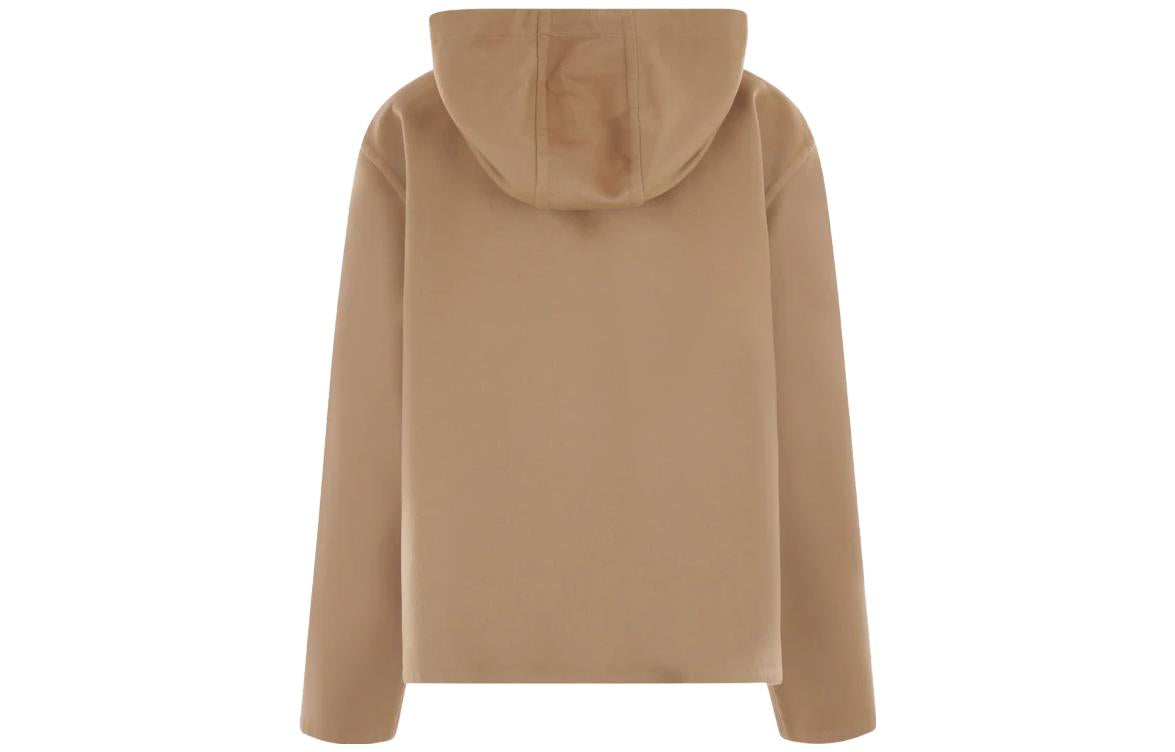 LOEWE Hooded Zip Jacket 'Camel'