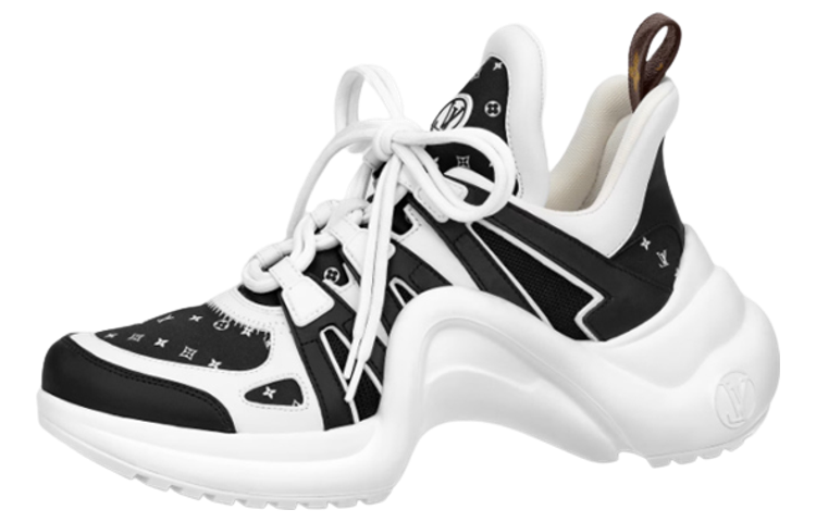 LOUIS VUITTON Archlight 1.0 Sneakers 'Black Monogram' Women's