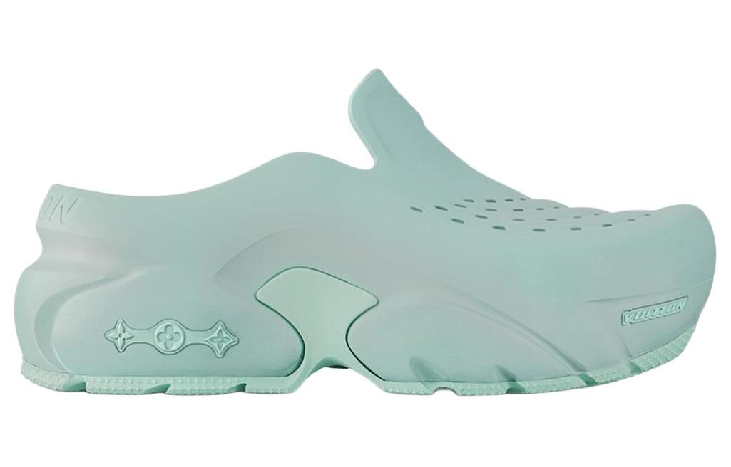 LOUIS VUITTON Clogs Men's Green