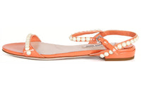 MIU MIU Strap Sandals Women's Orange