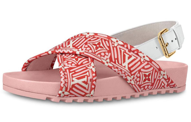 LOUIS VUITTON Lv Crafty Bom Dia 'Pinkred White' Women's