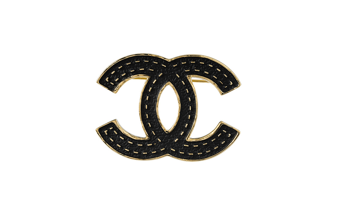 CHANEL Brooches Women's Black