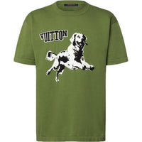LOUIS VUITTON Short-Sleeved Cotton Crewneck
