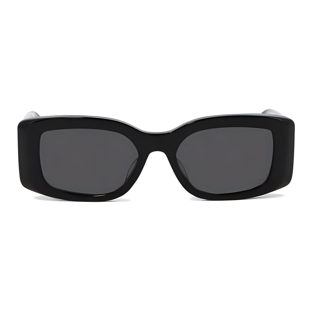 CELINE Acetate Rectangular Sunglasses Women's Black