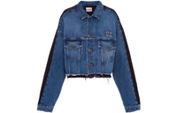 MIU MIU FW22 Denim Jacket Women's Denim Blue