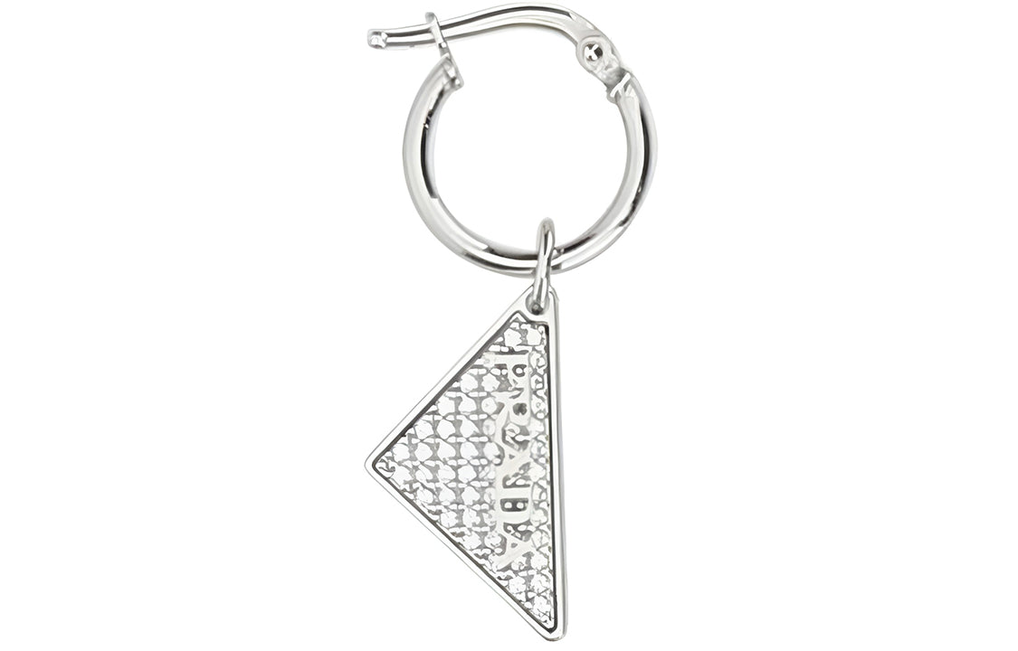 PRADA Earrings Women's Silver
