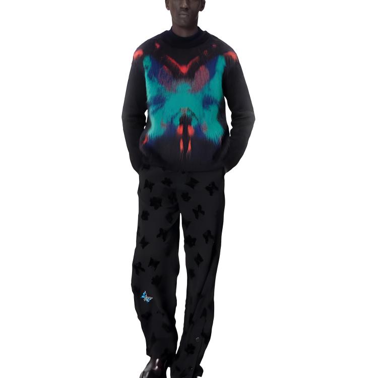LOUIS VUITTON Sweater Men's Black