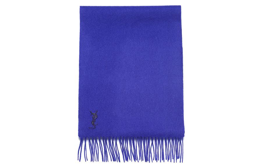 SAINT LAURENT Wool Knit Scarves Unisex