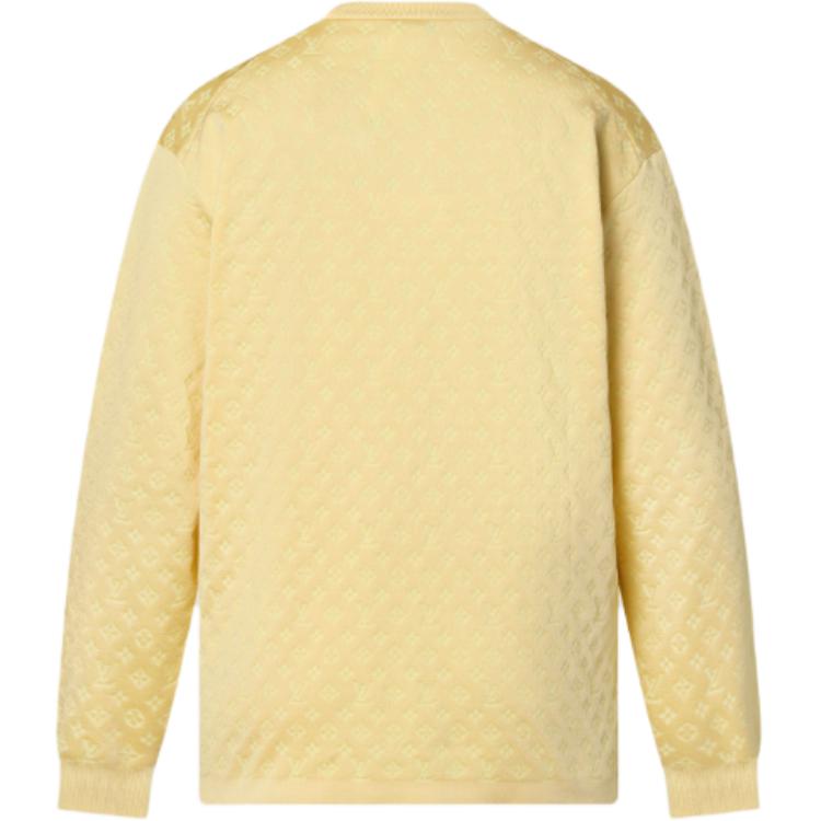 LOUIS VUITTON FW24 Knitwear Women's Light Yellow