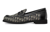 DIOR Cushioning Wear-Resistant Low-Top Kids' Leather Shoes Black Kids'