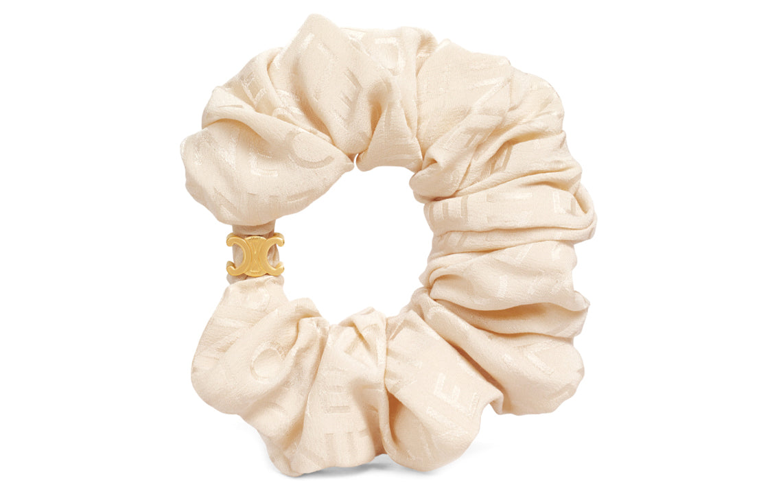 CELINE Hair Ties Women's Beige