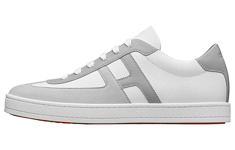 HERMES Boomerang White Grey