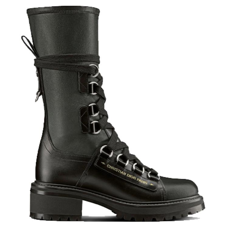DIOR D Fight Ankle Boots Women's Black