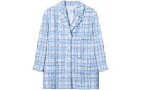 CHANEL 24 New Spring And Summer Arrivals Jackets Coats Women's Blue