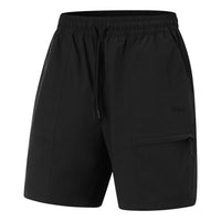 Li-Ning Logo Waterproof Loose Fit Shorts 'Black' AKSU533-3
